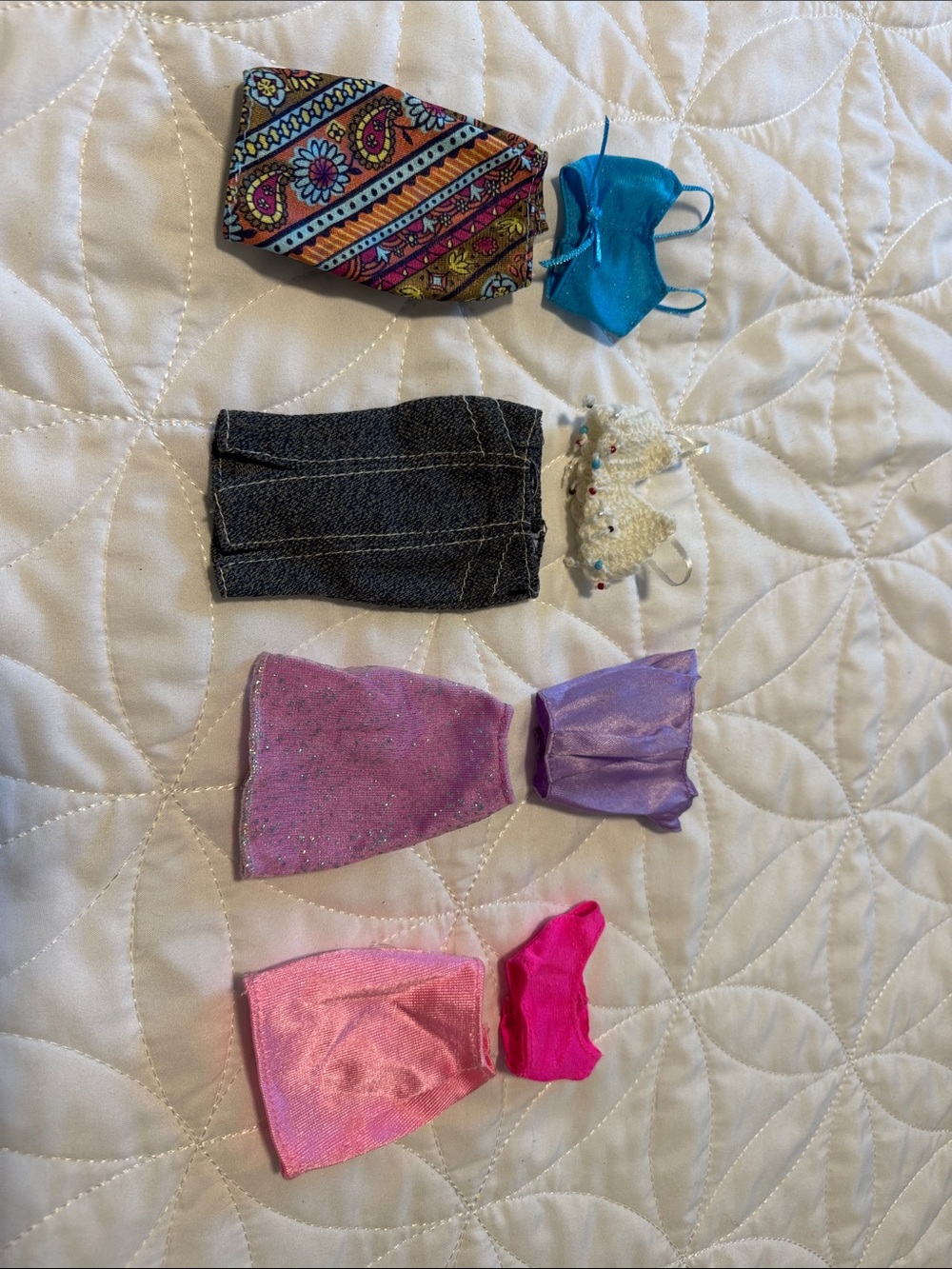 Barbie Tops and Skirts